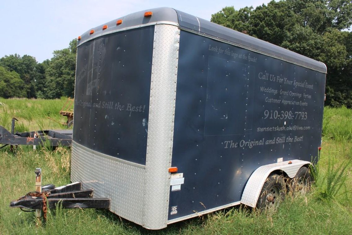 2006 Cargo Craft Inc. Double Axle Trailer 