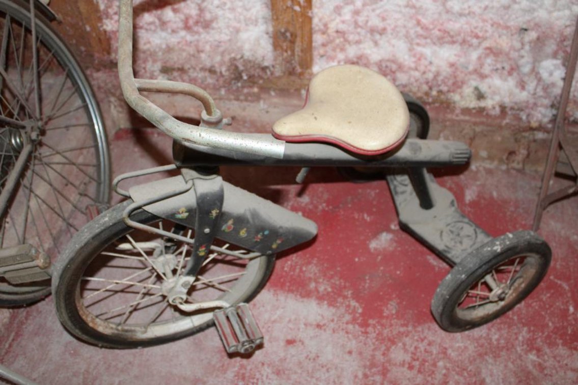 Black Vintage Tricycle