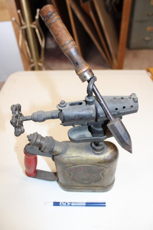 Vintage Brass Torch