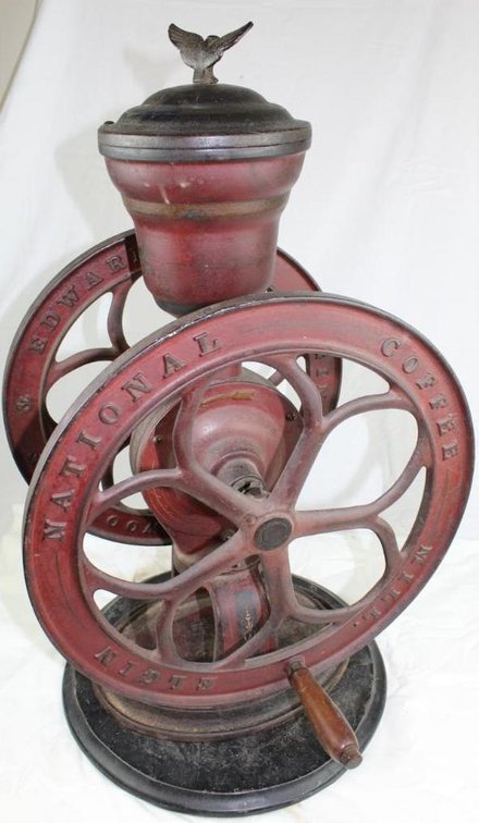 Antique Elgin National Coffee Mill #42