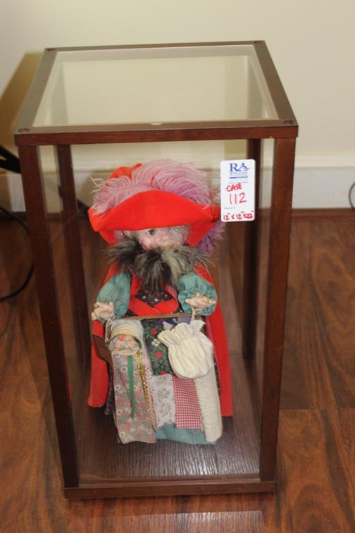 Faith Wick Original Effanbee Doll in Case - Lady in Red Hat/Coat