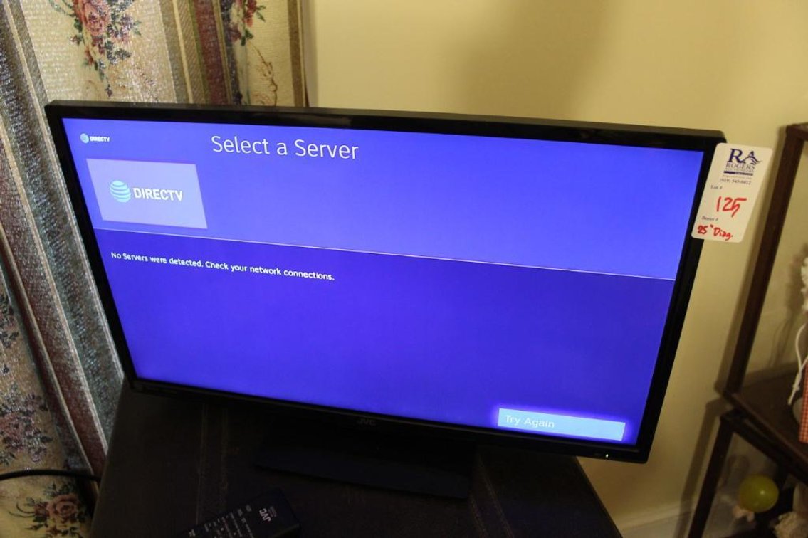 25" JVC Flat Screen TV - Television w/ Built-in DVD Player 