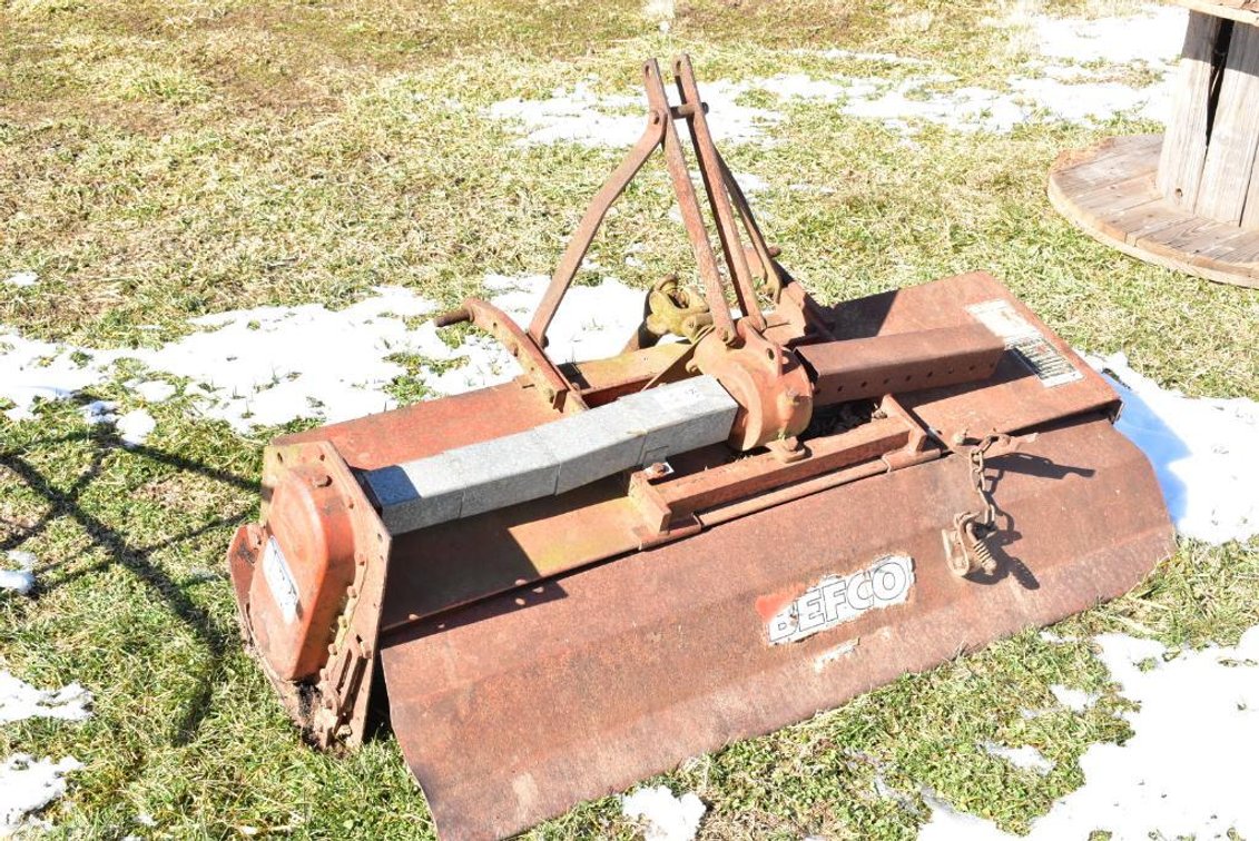 5' Befco Rotary Tiller - 3 Pt. Hitch