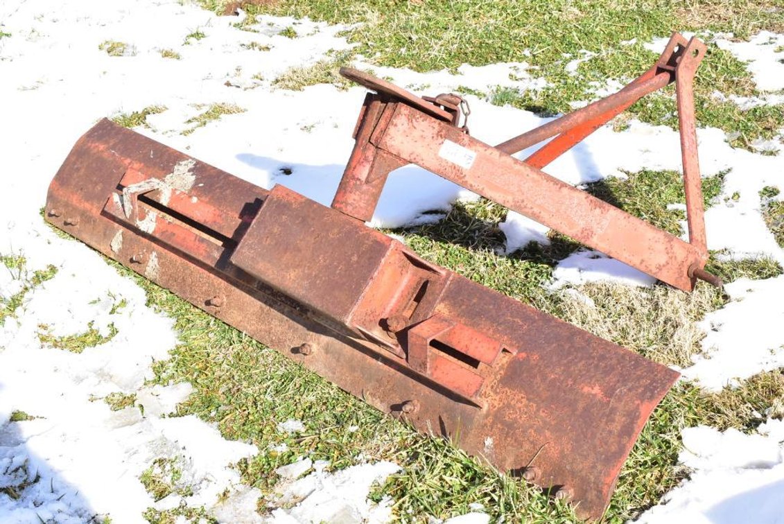 6' Scrape Blade - 3 Pt. Hitch