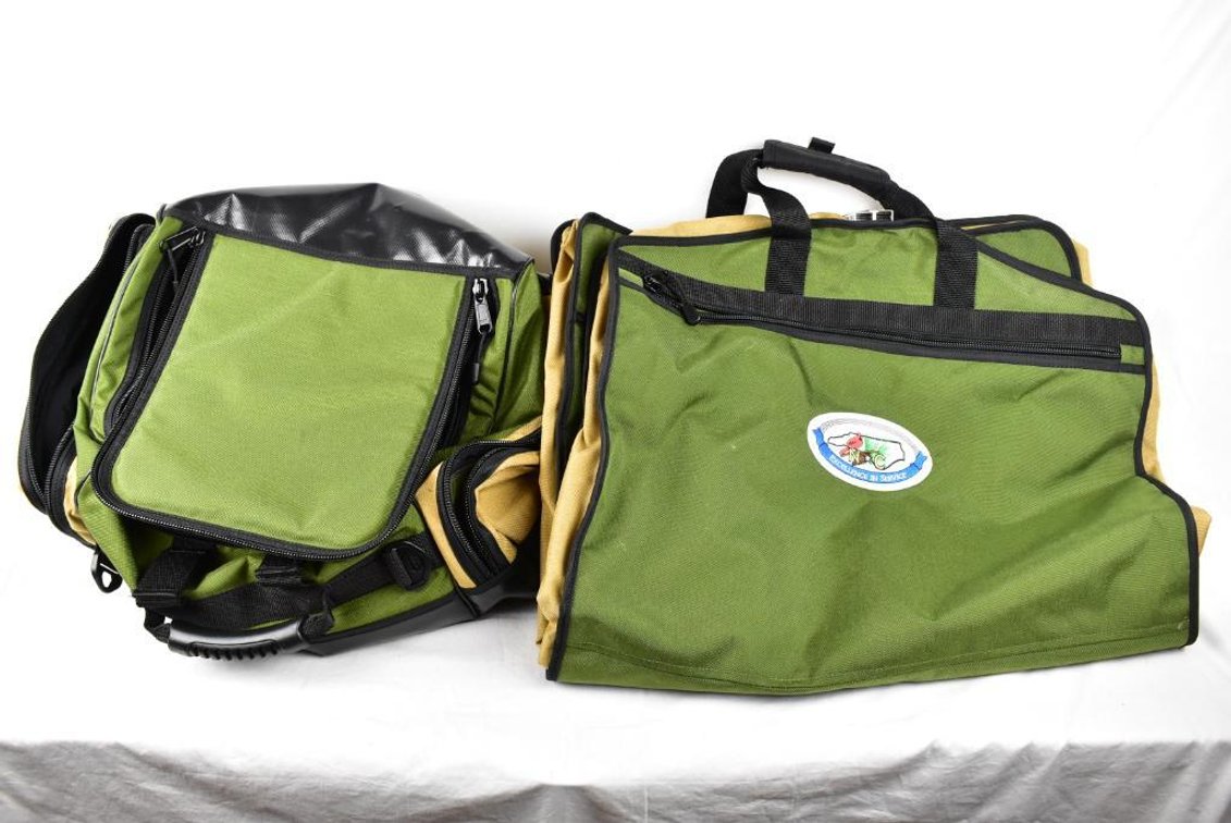 2 NC Service Luggage Bags