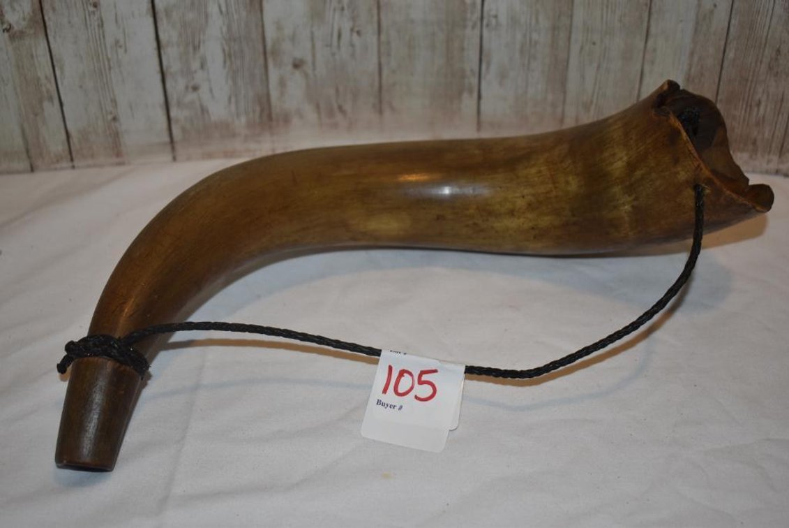 Vintage Powder Horn