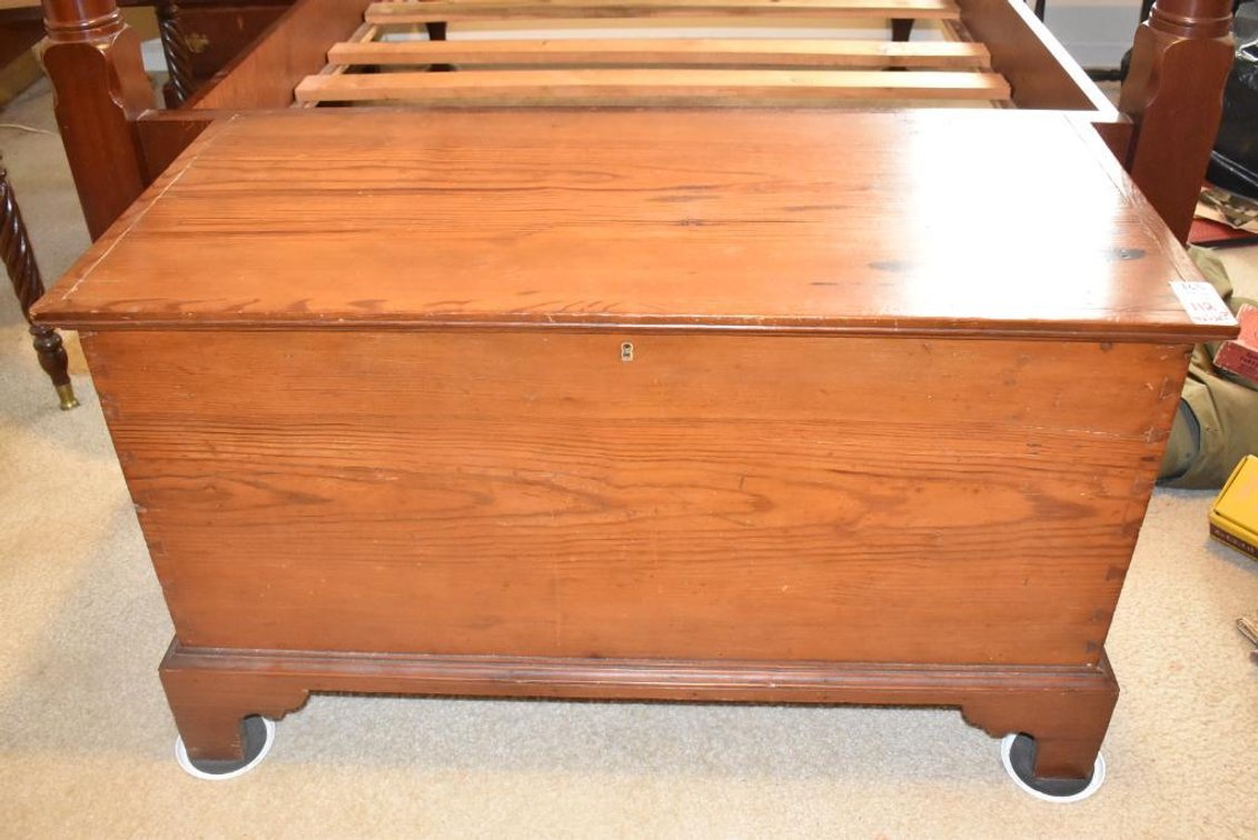 Antique Pine Blanket Chest
