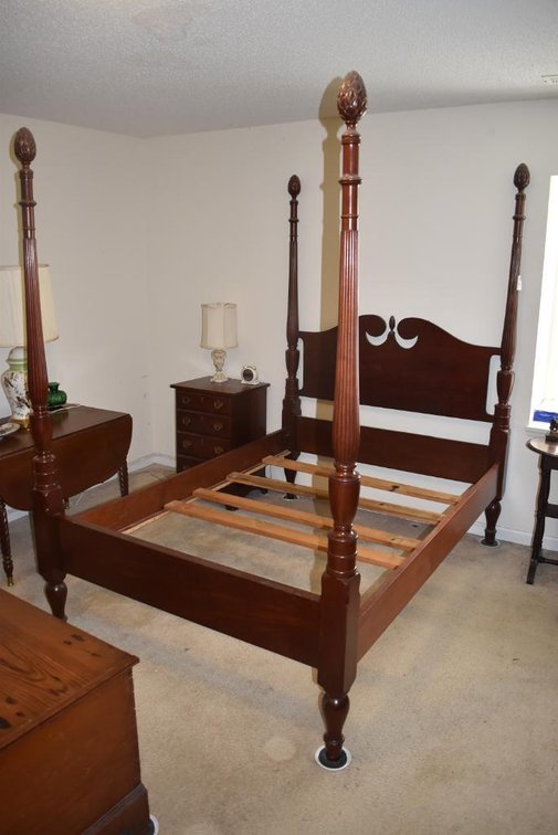 Antique Four Poster Bed