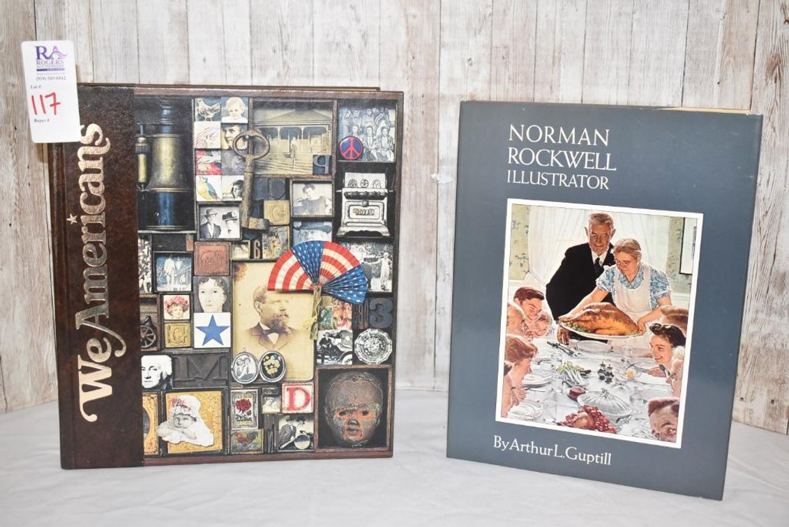 Americana Books  - "We Americans" & Norman Rockwell Illustrator