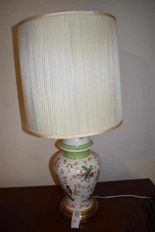 Vintage Bird Table Lamp