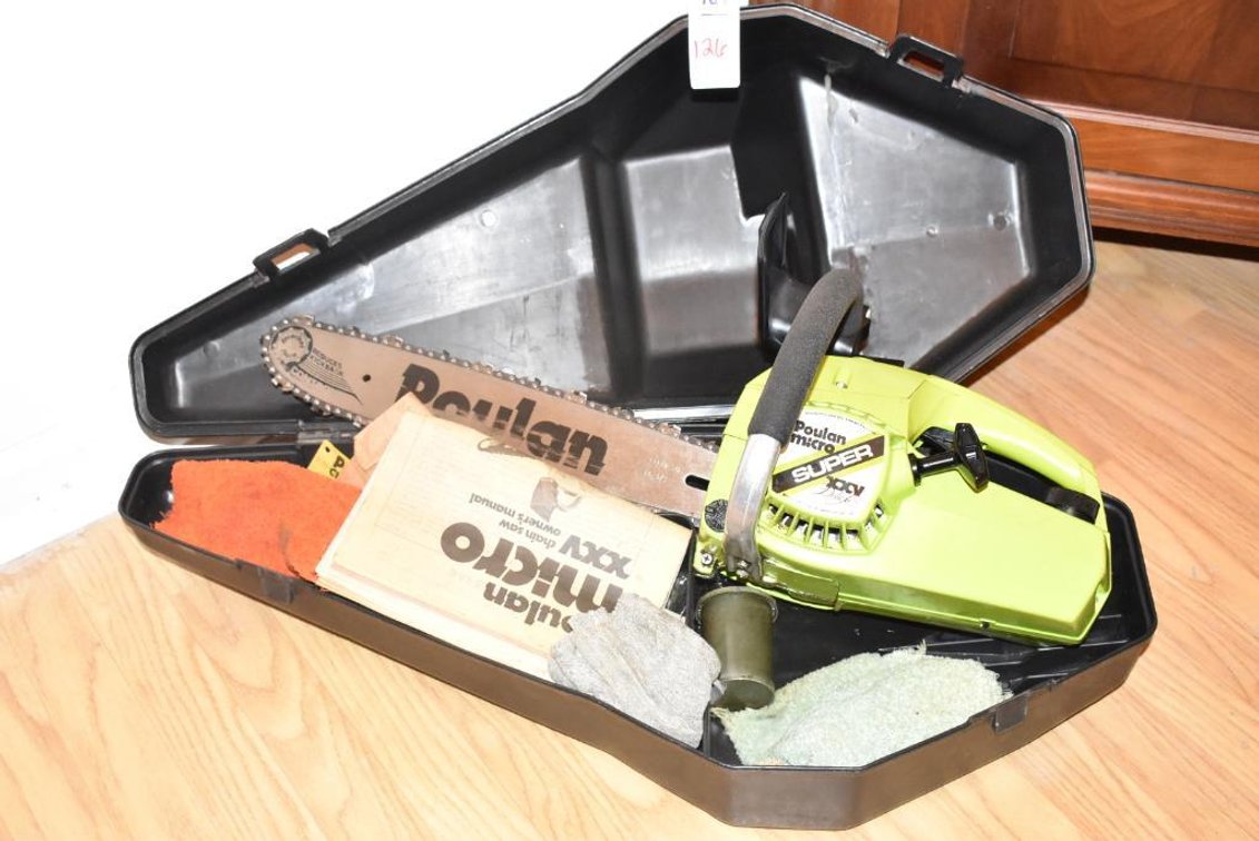 Poulan Chainsaw  - Super XXV Deluxe Chain Saw