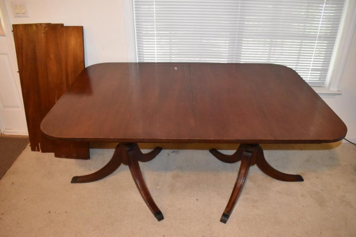 Antique Dining Room Table w/ Leaves