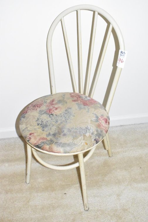 Vintage Metal Windsor Style Chair