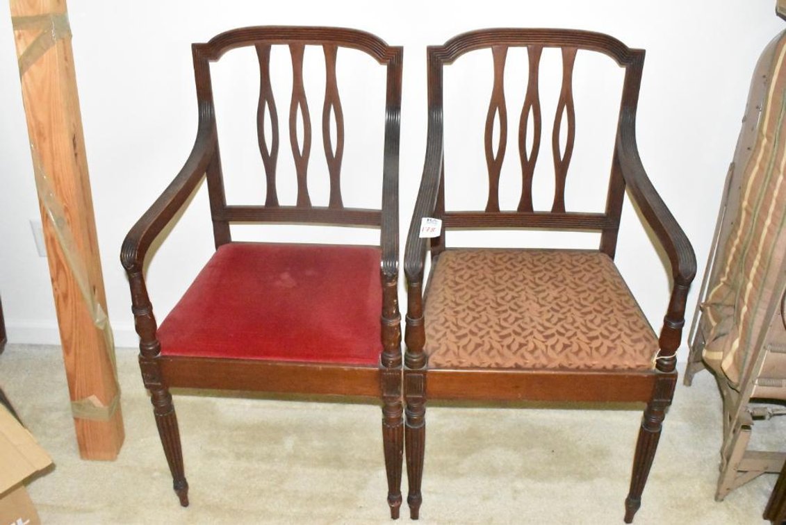 2 Vintage Arm Chairs