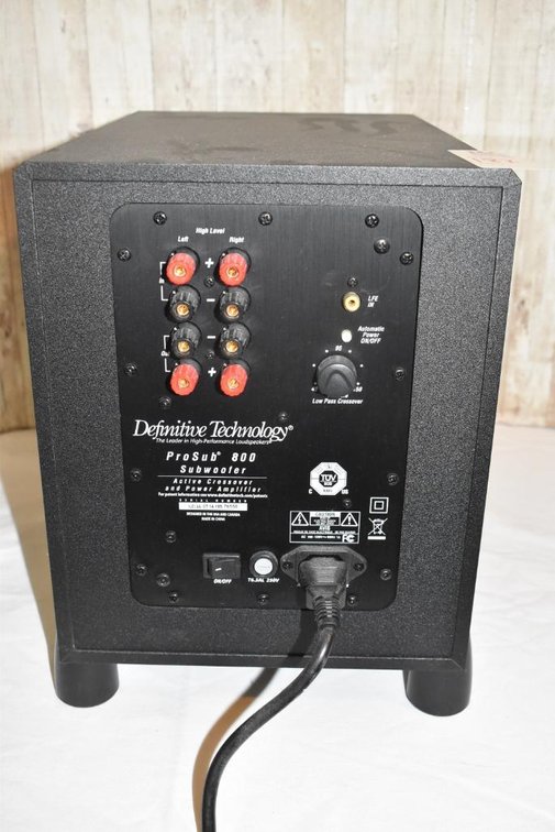 ProSub 800 ProCinema Series Subwoofer Speaker