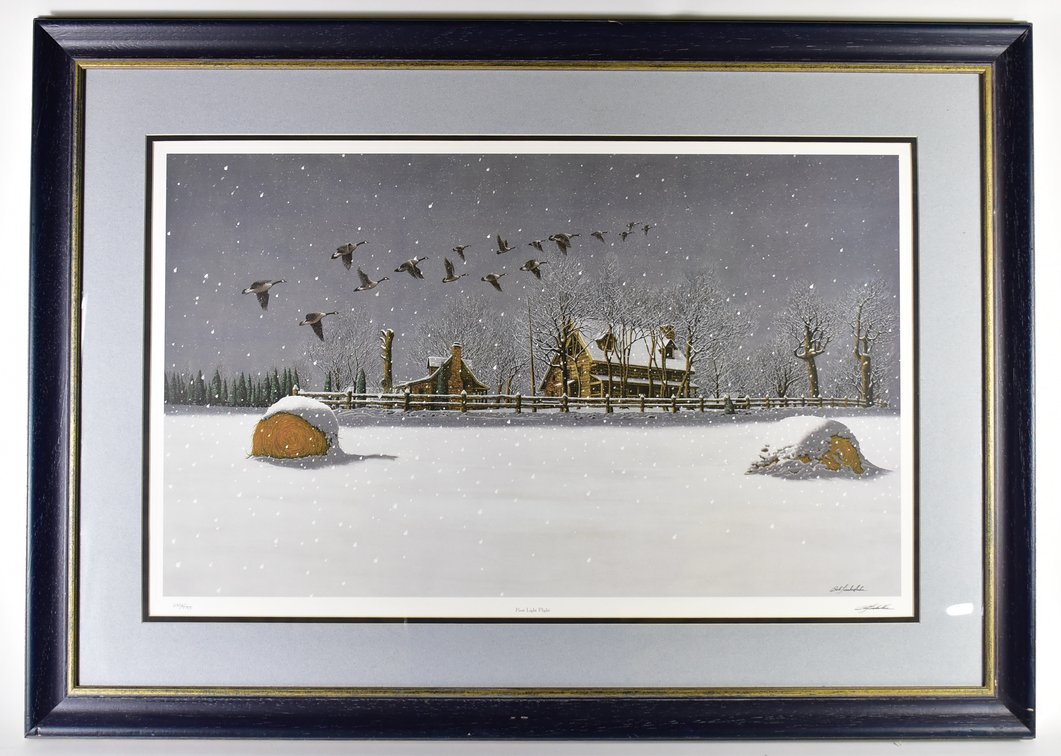 “First Light Flight” By Bob Timberlake Framed Picture 