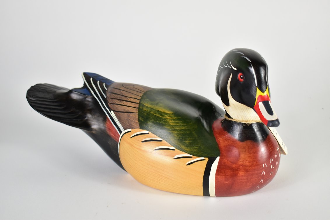 Wood Duck Decoy By Dux’ Dekes Decoy Company 