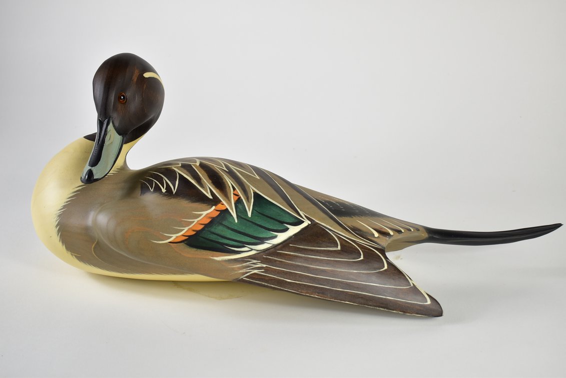 Big Sky Carvers Master’s Edition Woodcarving Duck Decoy 