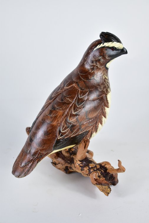 Big Sky Carvers Quail Statue 