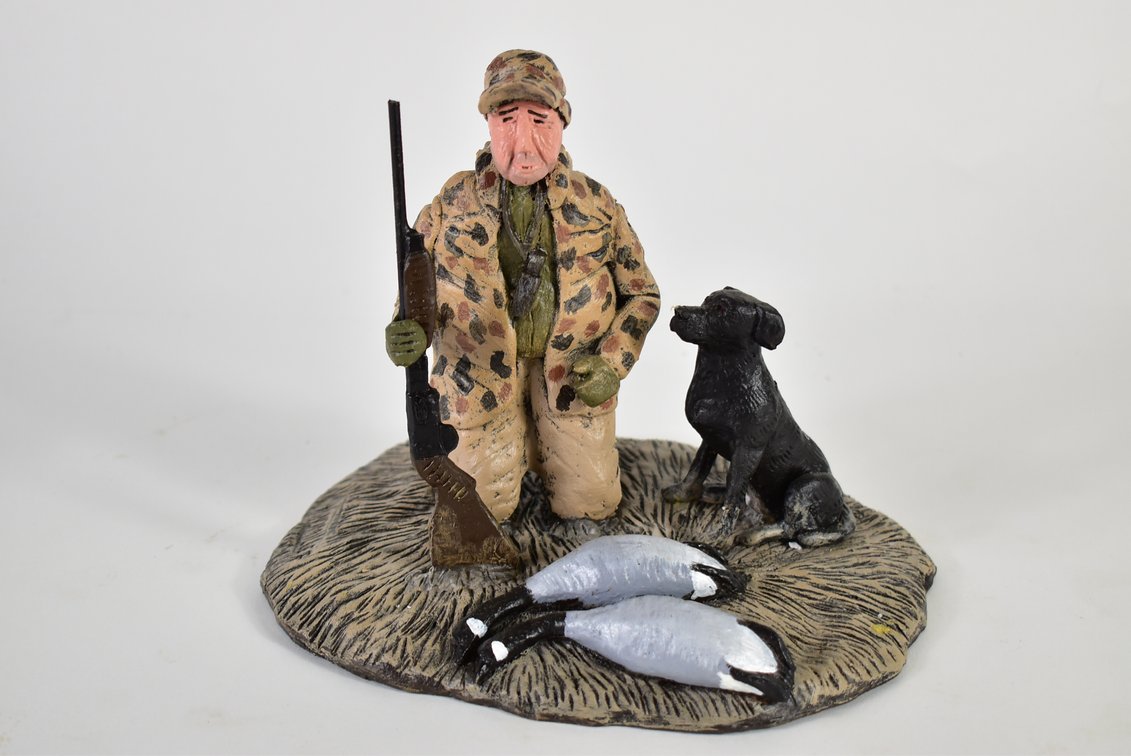 Hunting Scene Statue 