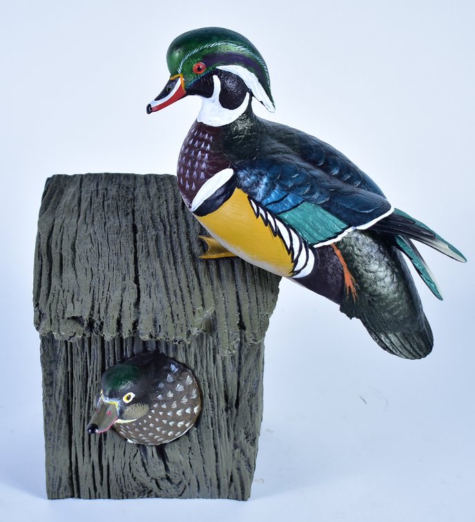 Loon Lake Decoy Company By Wild Wings Duck Statue 