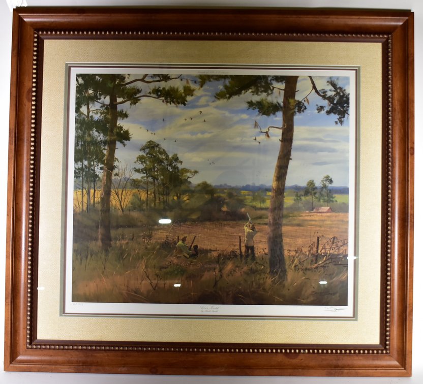 “Dove Field” By Brett Smith Framed Picture 