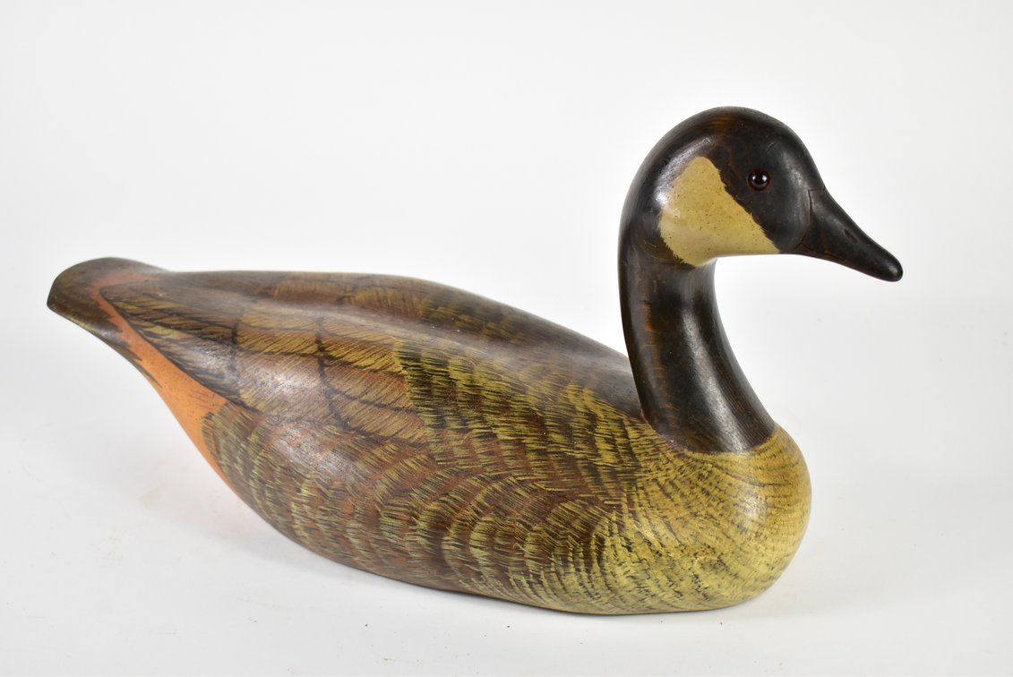 Ducks Unlimited Special Edition 1987-88 Lac La Croix Collection Goose Decoy By Gordon Alcorn 