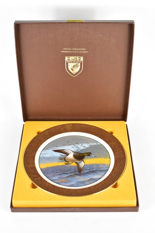 “Greater Scaup (Bluebill)” Ducks Unlimited Commemorative Plate Series