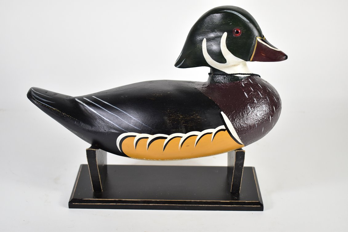 Big Sky Carvers Duck Decoy On Stand 