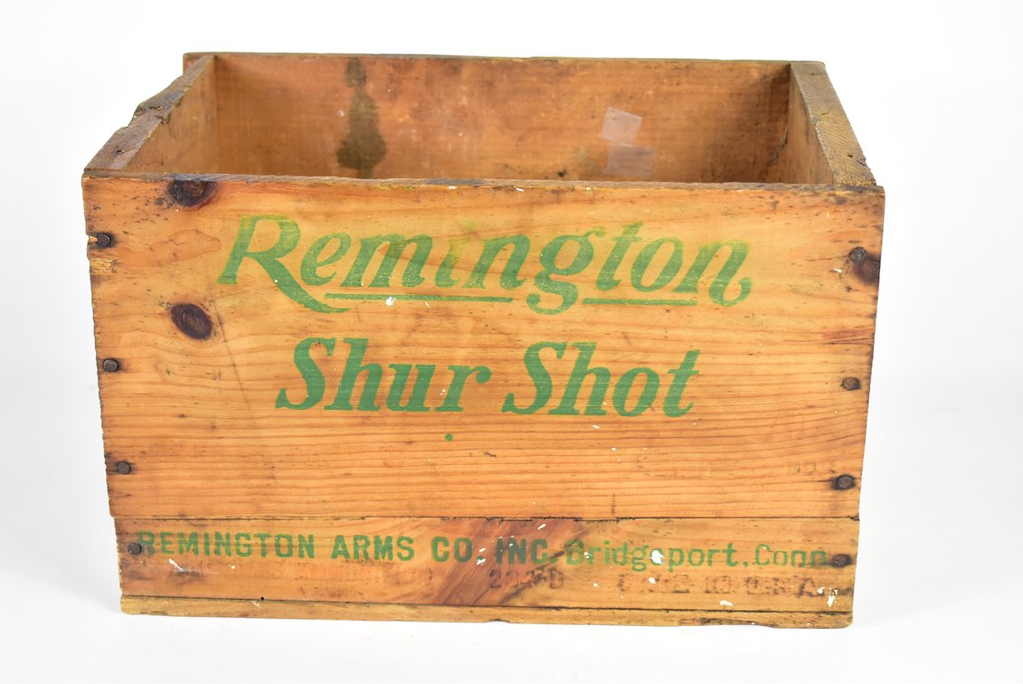 Remington Shur Shot Wooden Box 