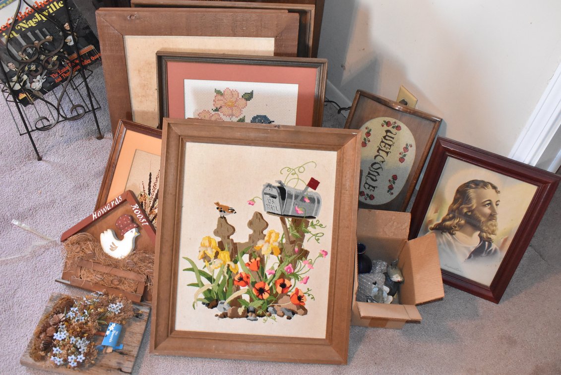 Needlepoint + Framed Prints