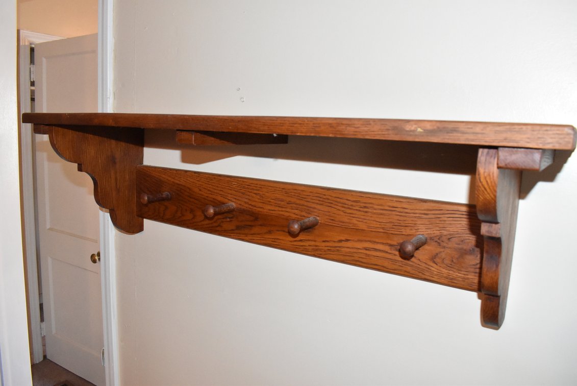 Hat/Coat Rack Shelf