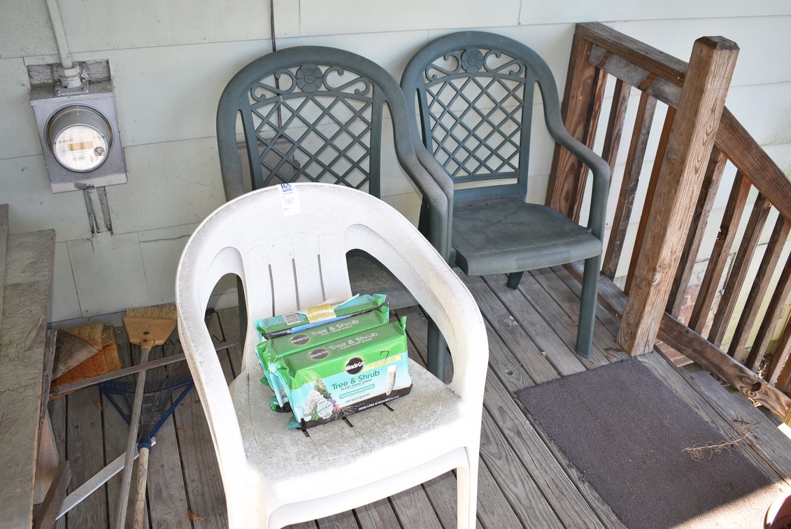 Plastic Chairs Porch