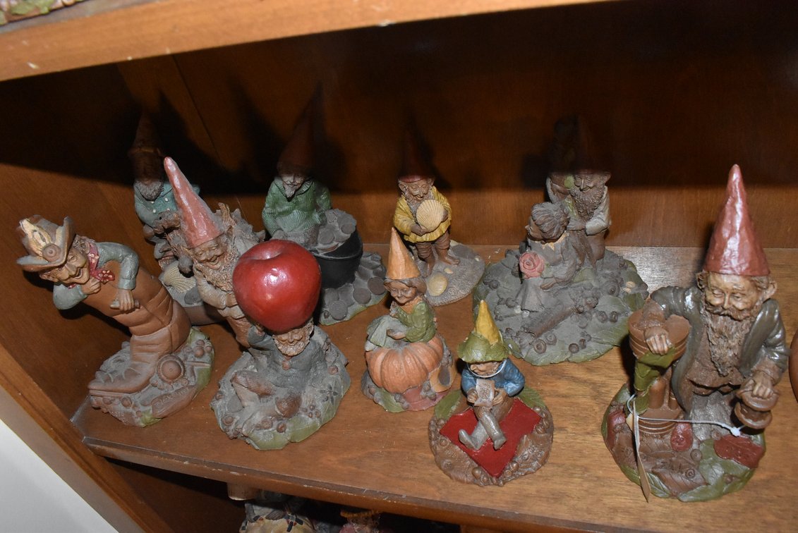 Tom Clark Gnomes on Single Shelf