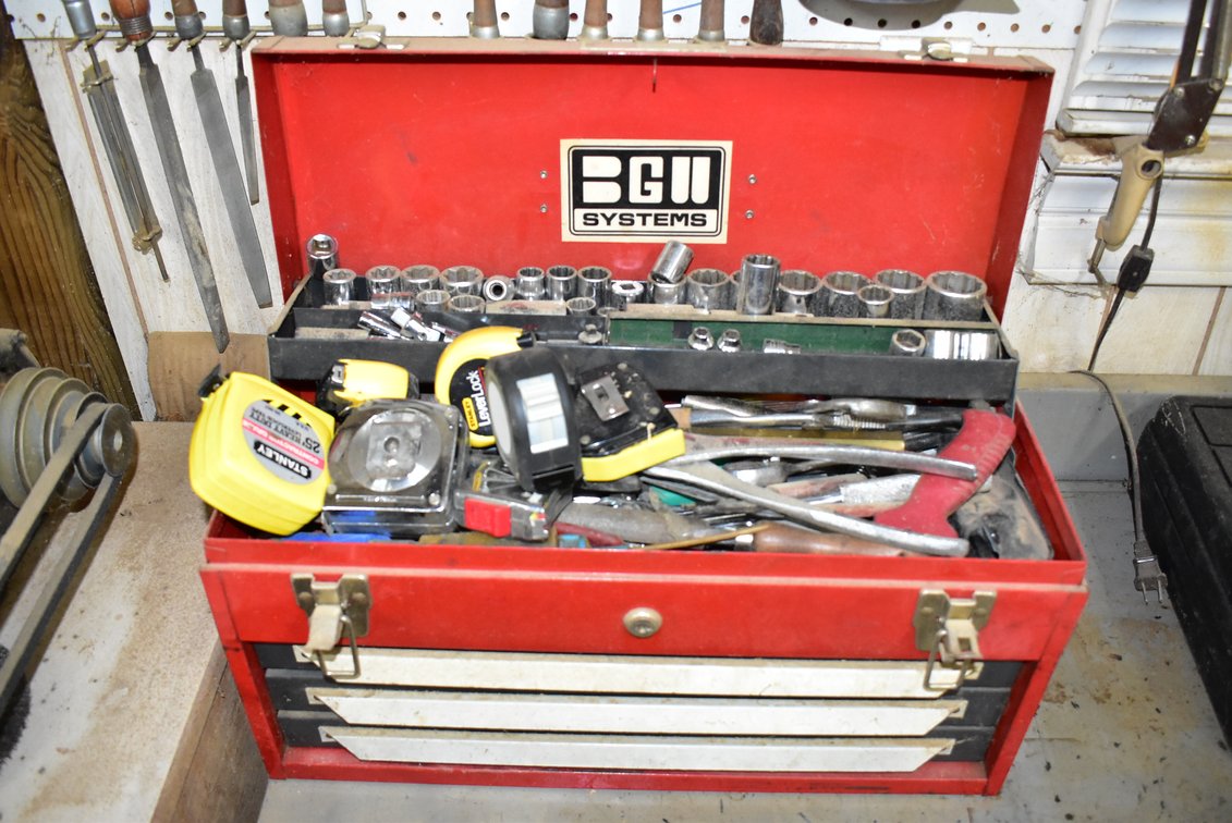 Craftsman Toolbox and Contents 
