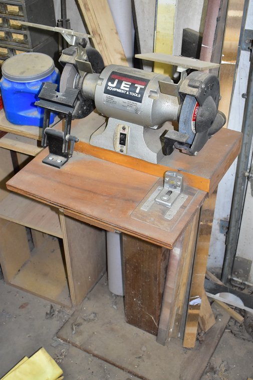 Jet 6” Bench Grinder on Stand 