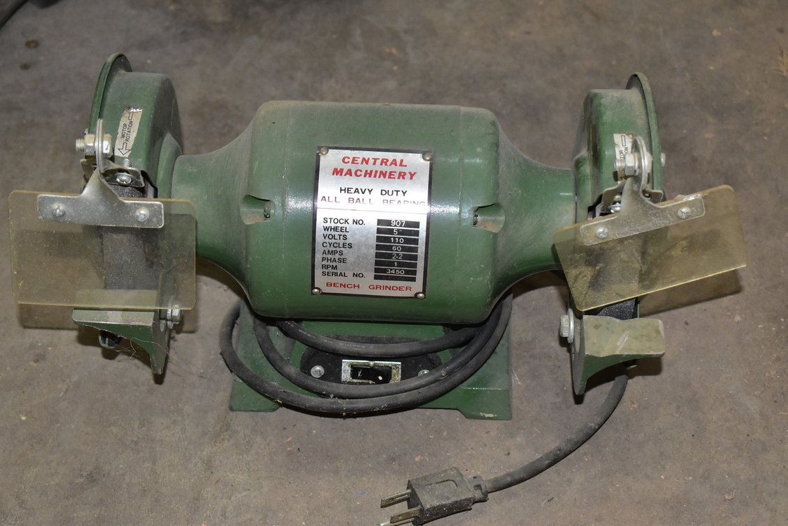 Central Machinery Bench Grinder 