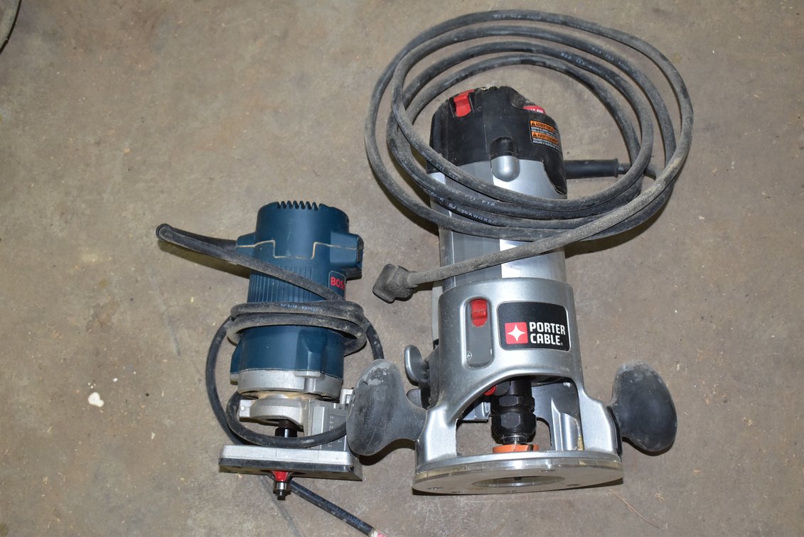 Porter Cable and Bosch Router 