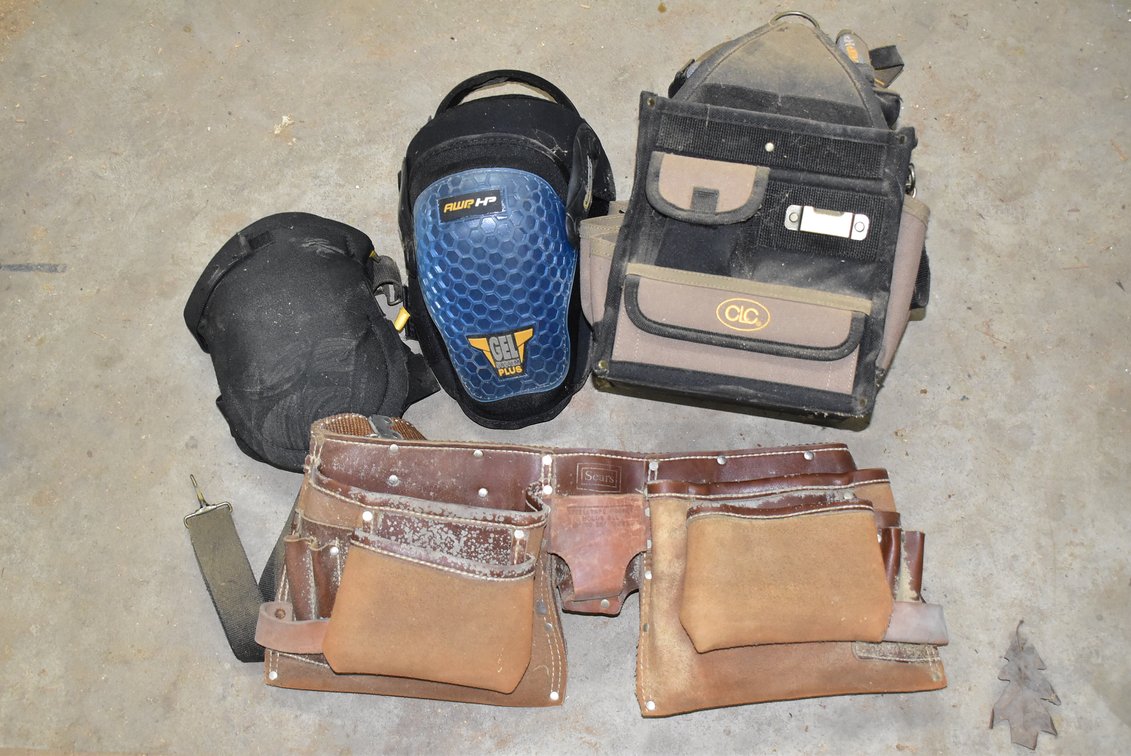 Knee Pads and Tool Belts 