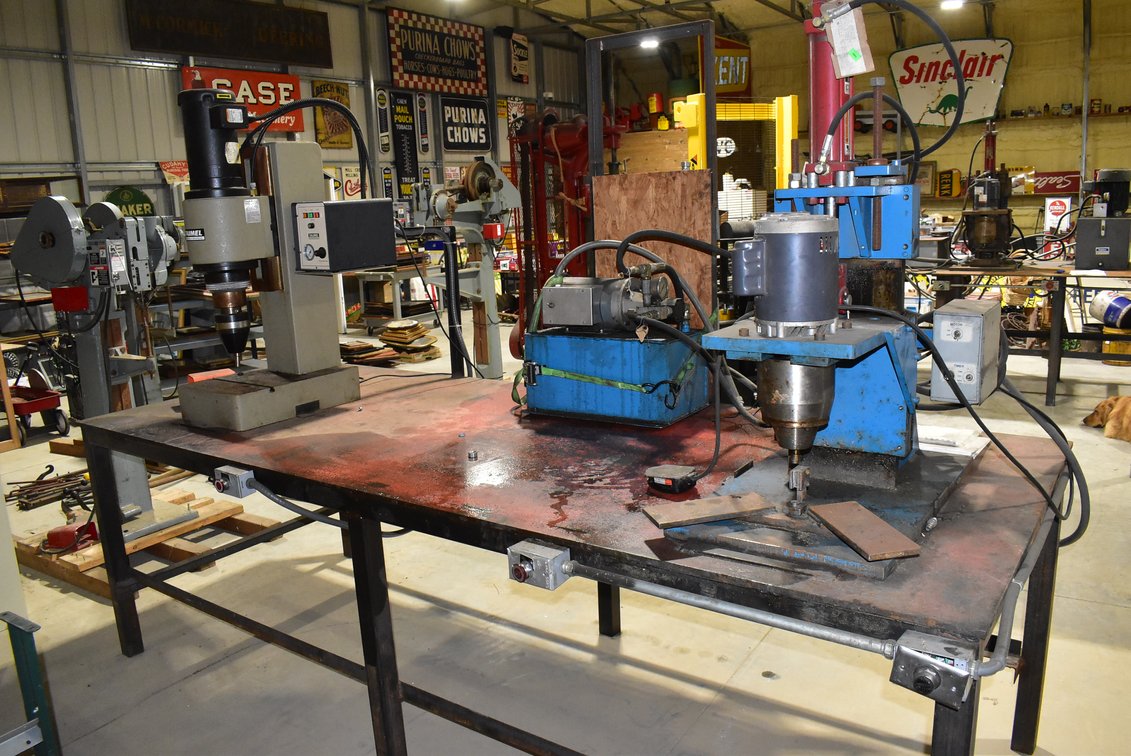 Heavy Metal Shop Table w/ Taumel Assembly System