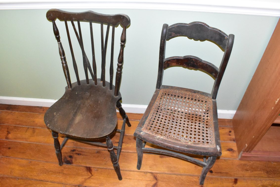 Pair Vintage Chairs