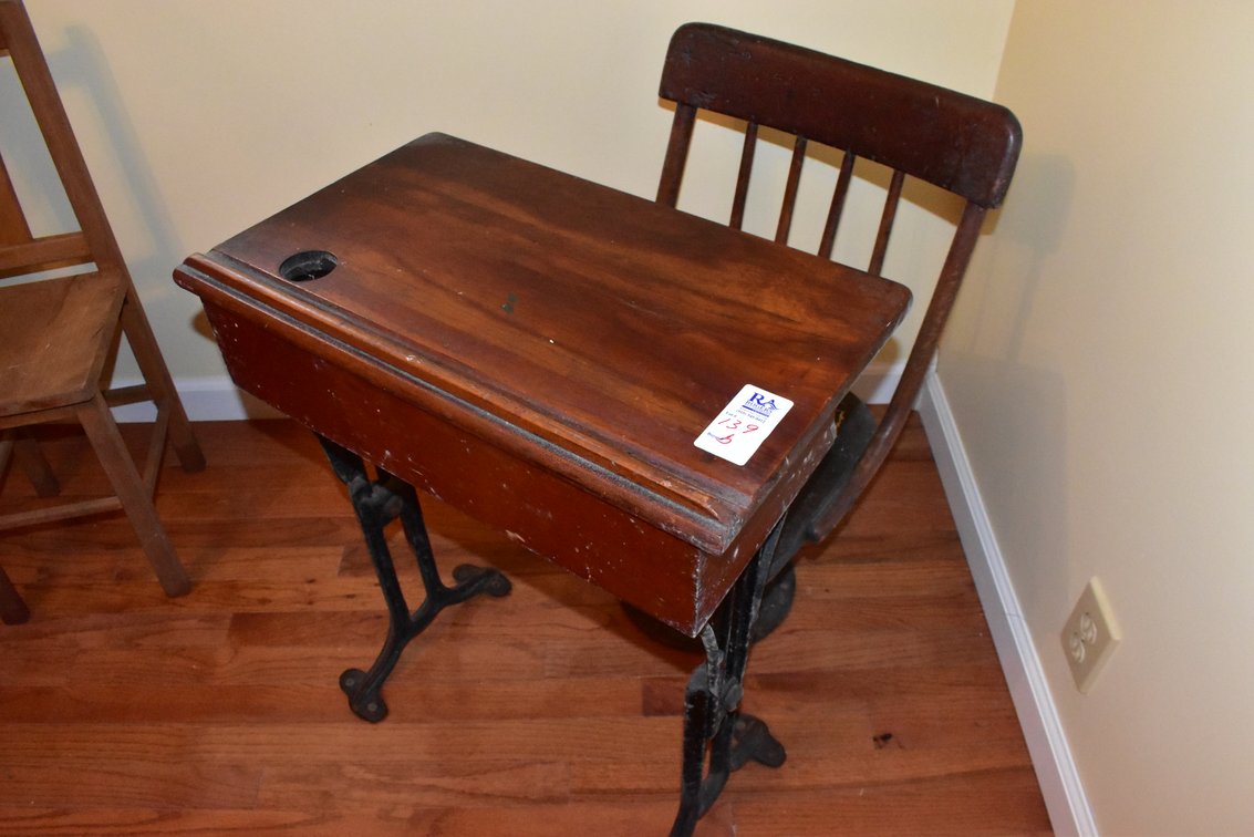 Antique Desk w/ Chair