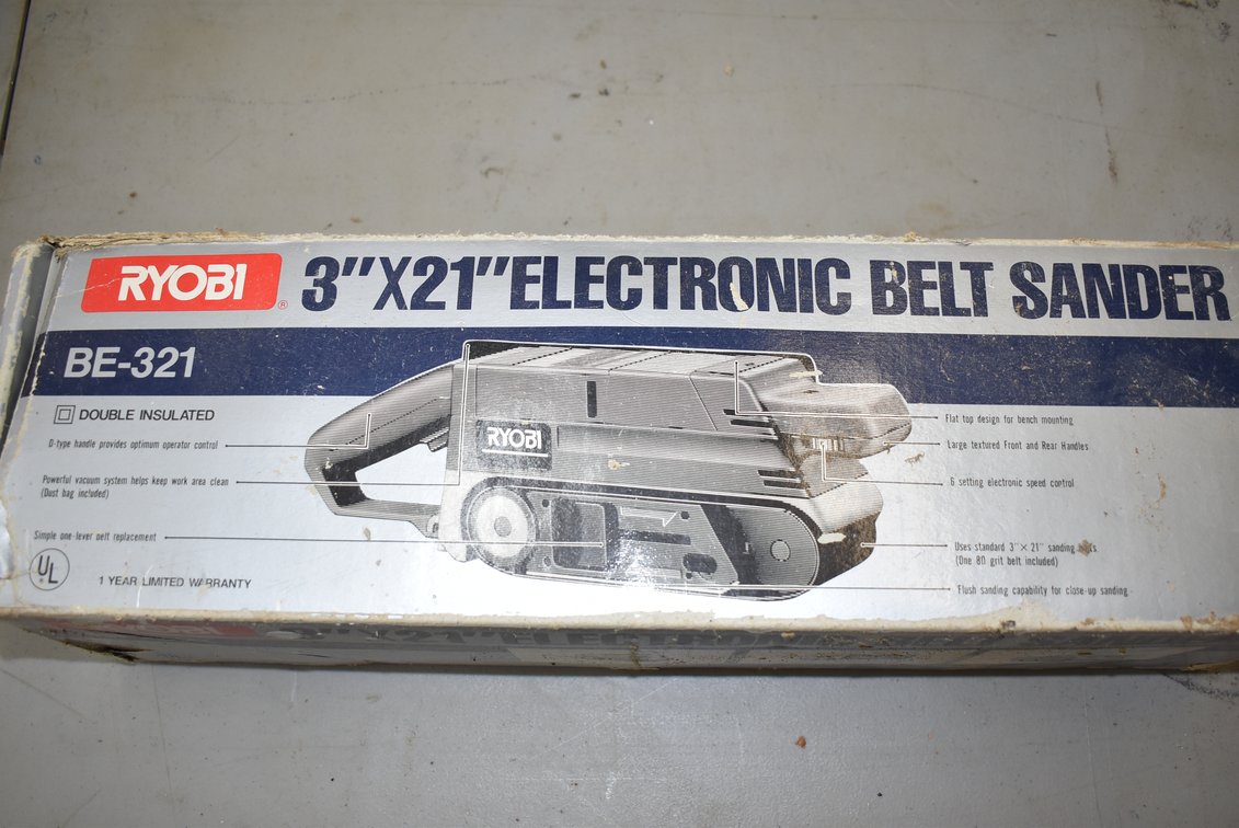 Ryobi Electronic Belt Sander