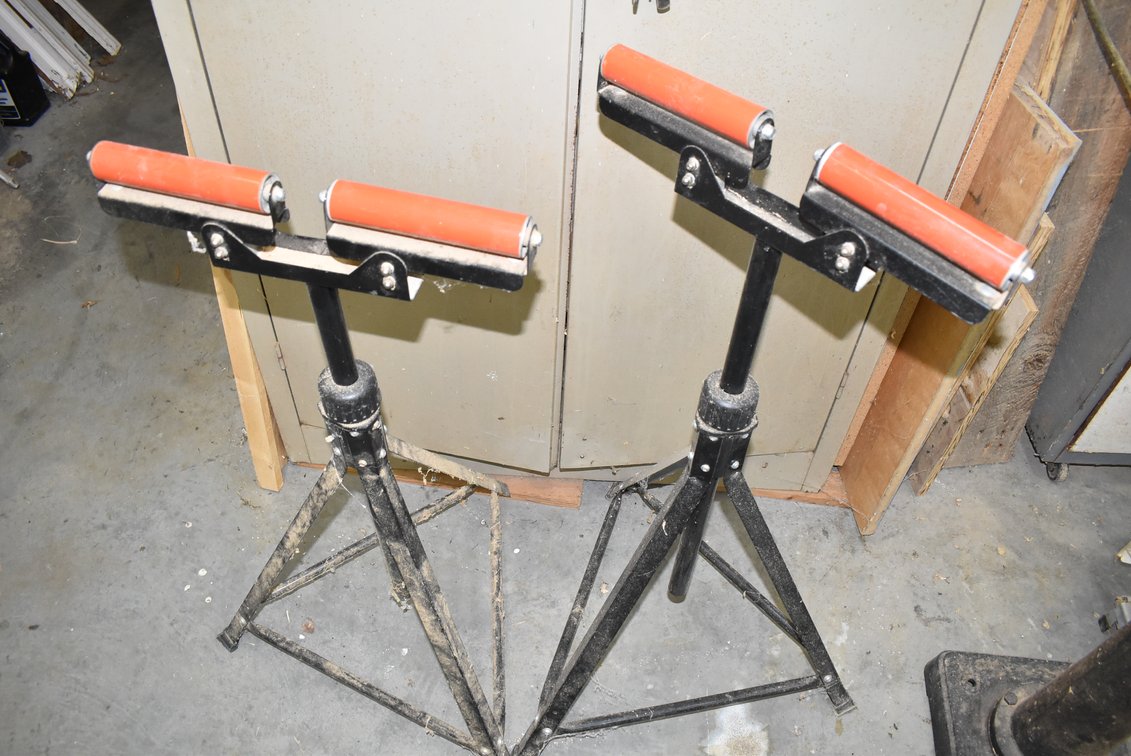 Pair Roller Stands