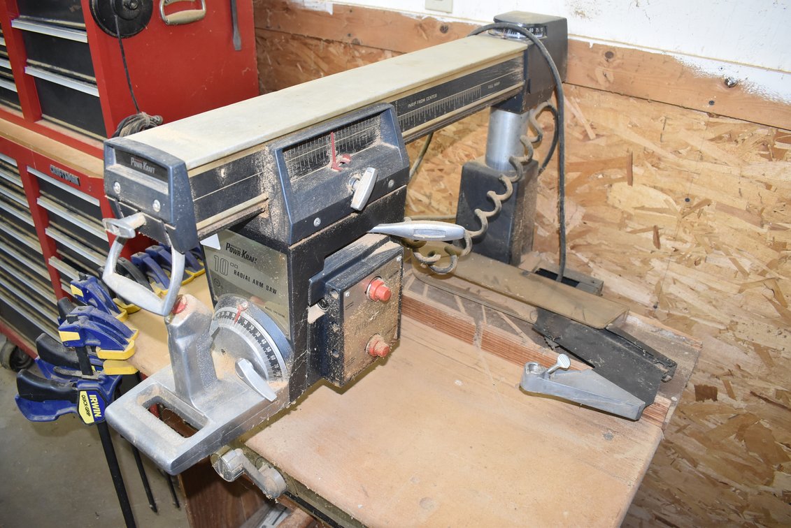 Powr-Kraft Radial Arm Saw