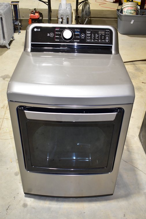 LG Front Load Gas Clothes Dryer 