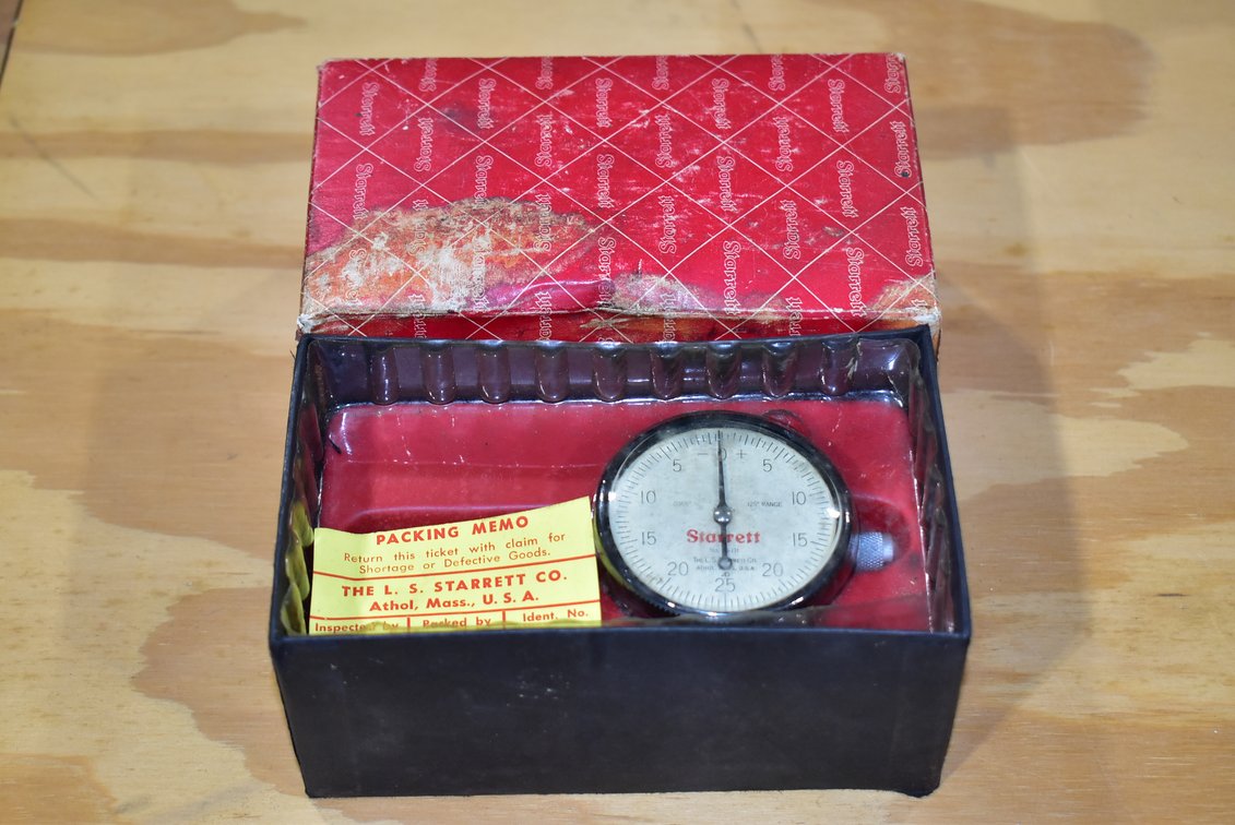 Starrett Dial Indicator 