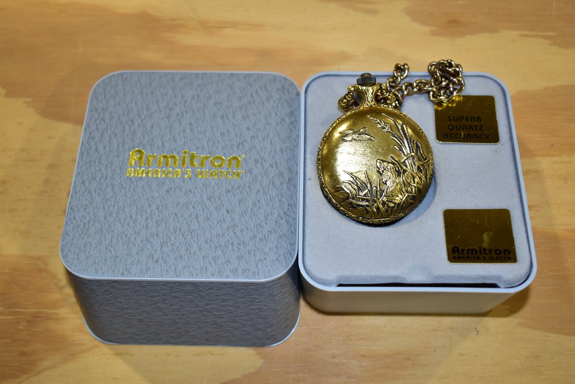 Armitron Quartz Pocket Watch 