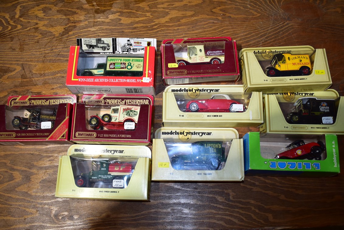 Assorted Matchbox Models Of Yesteryear, Winn-Dixie Archives Collection Model No 3 Toy Cars/Trucks 