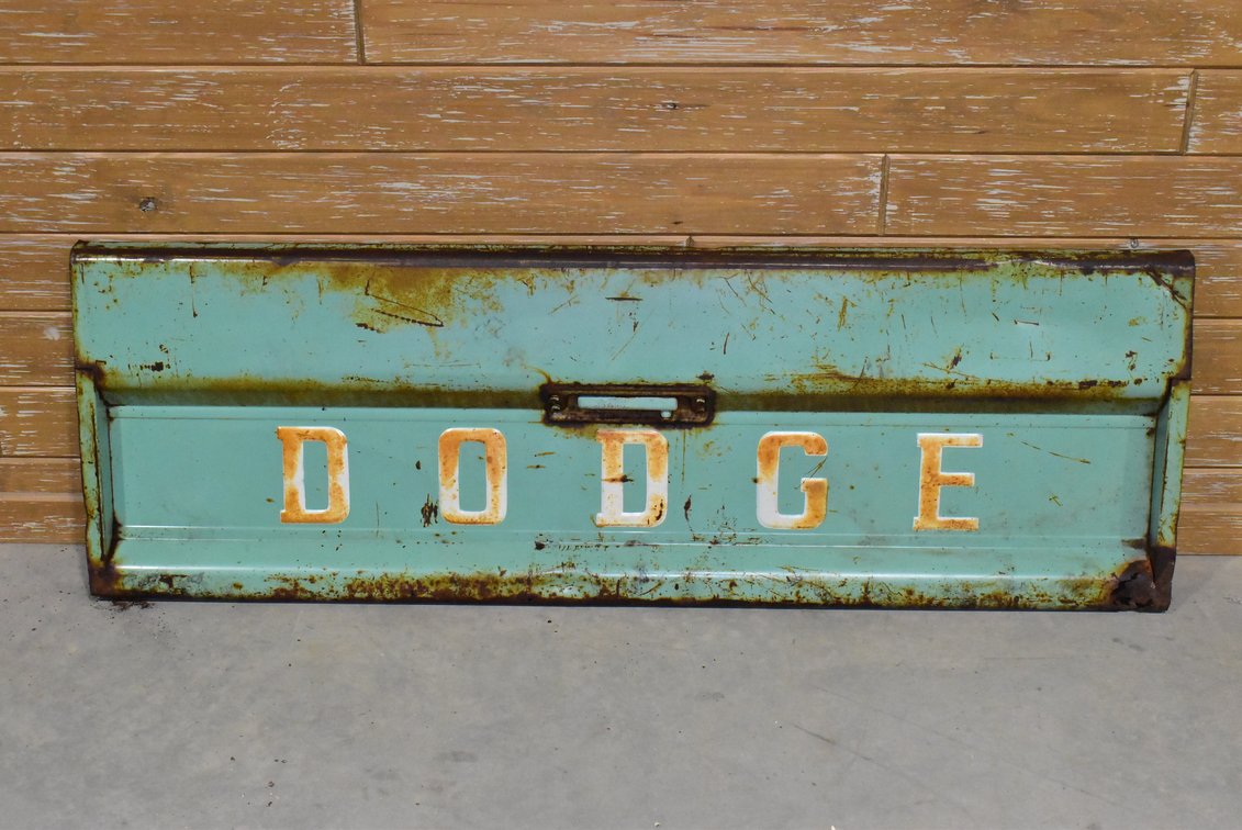 1960’s Dodge Power Wagon Truck Tailgate 